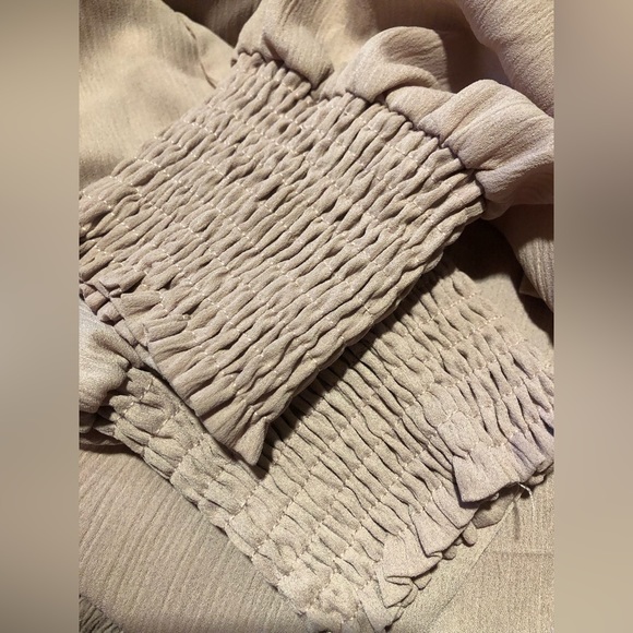 Women’s rouched crop top size large - Picture 7 of 8